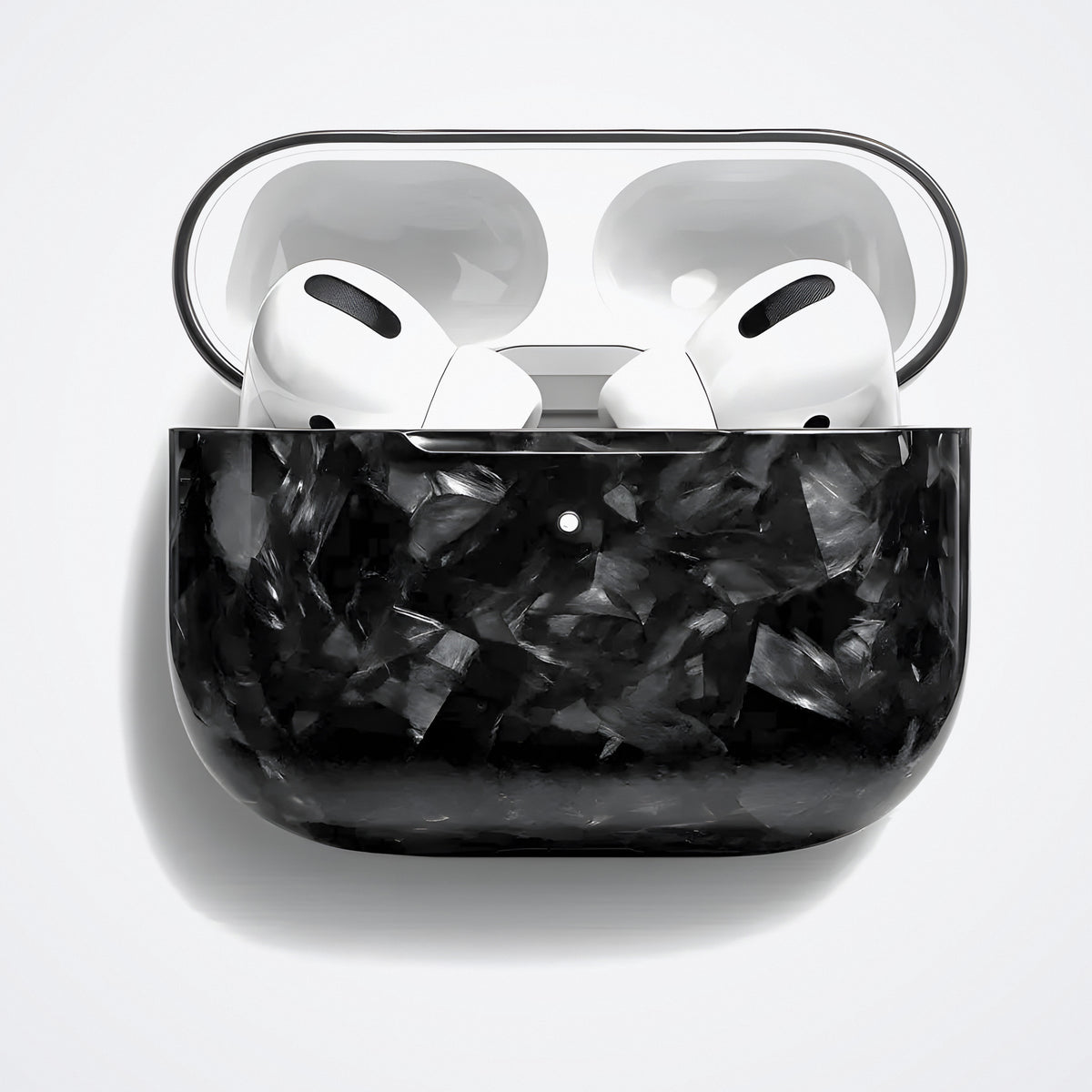 AirPods Karbon Fiber Kılıf – Dövme Karbon Siyah | KarbonExe