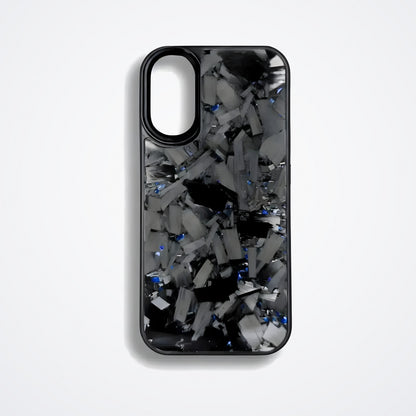 iPhone Dövme Karbon Kılıf V2 (MagSafe) – Dövme Karbon Mavi | KarbonExe