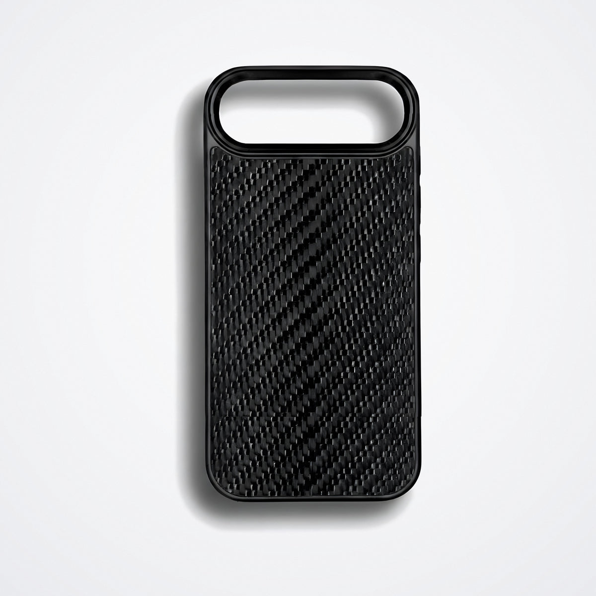 iPhone Örgü Karbon Kılıf V2 (MagSafe) – Örgü Karbon Siyah | KarbonExe