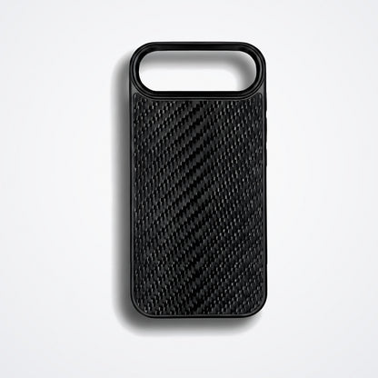 iPhone Örgü Karbon Kılıf V2 (MagSafe) – Örgü Karbon Siyah | KarbonExe