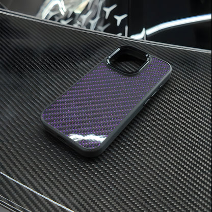iPhone Örgü Karbon Kılıf V2 (MagSafe) – Yansımalı Örgü Karbon Mor · iPhone 16 Pro Max, iPhone 16 Pro, iPhone 15 Pro Max, iPhone 15 Pro, iPhone 15 Plus, iPhone 15, iPhone 14 Pro Max, iPhone 14 Pro, iPhone 14 Plus, iPhone 14, iPhone 13 Pro Max, iPhone 13 Pro, iPhone 13 Mini, iPhone 13, iPhone 12 Pro Max, iPhone 12 Pro, iPhone 12 Mini, iPhone 12, iPhone 11 Pro Max, iPhone 11 Pro, iPhone 11, iPhone XS Max, iPhone XS, iPhone X, iPhone XR | KarbonExe