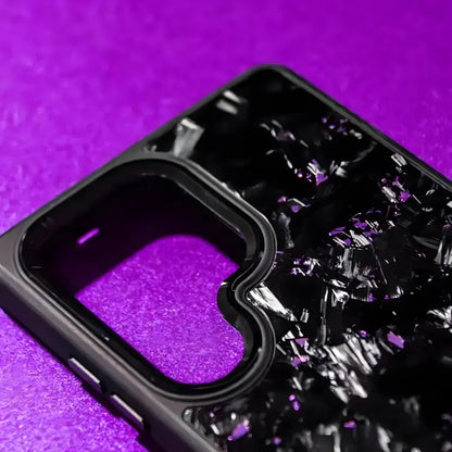 Samsung Galaxy Dövme Karbon Kılıf V2 – Dövme Karbon Mor | KarbonExe