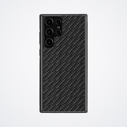 Samsung Galaxy Örgü Karbon Kılıf – Örgü Karbon Siyah | KarbonExe