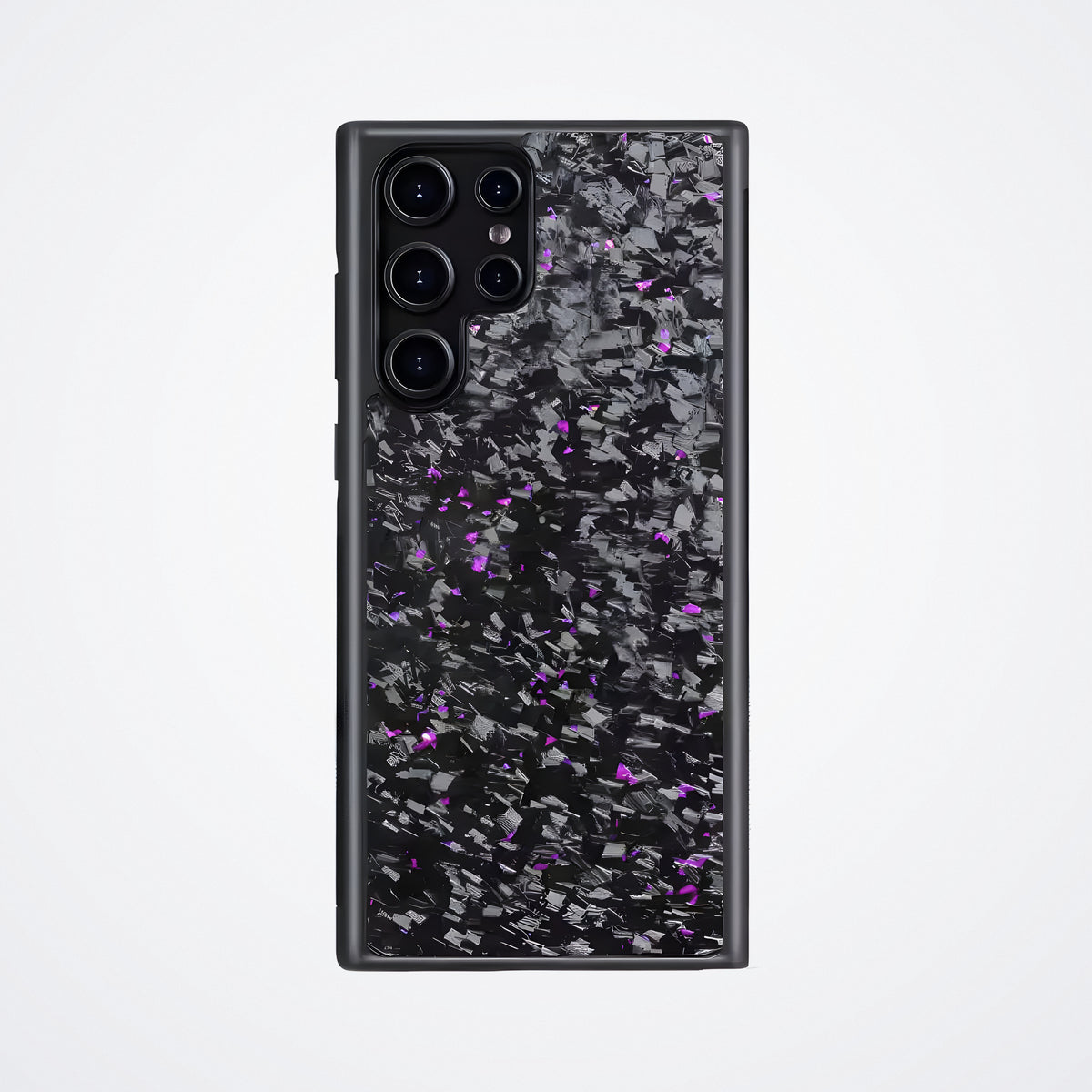 Samsung Galaxy S Serisi Dövme Karbon Kılıf – Dövme Karbon Mor | KarbonExe