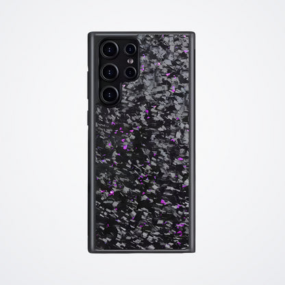 Samsung Galaxy S Serisi Dövme Karbon Kılıf – Dövme Karbon Mor | KarbonExe