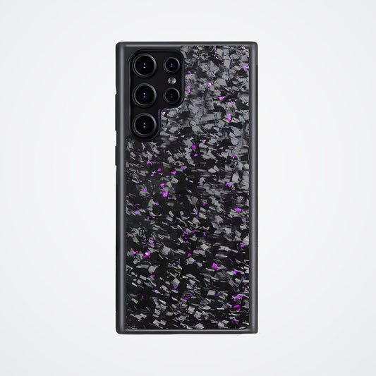 Samsung Galaxy S Serisi Dövme Karbon Kılıf – Dövme Karbon Mor | KarbonExe
